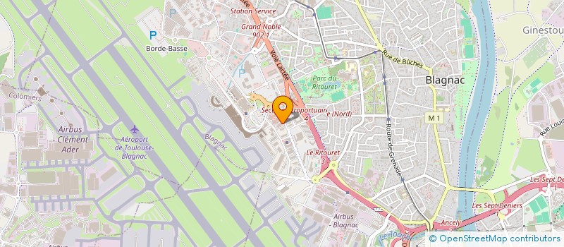 localisation de l'entreprise INTO GROUPE  BLAGNAC