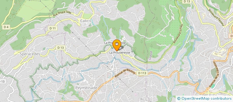 localisation de l'entreprise INTONACO à GRASSE