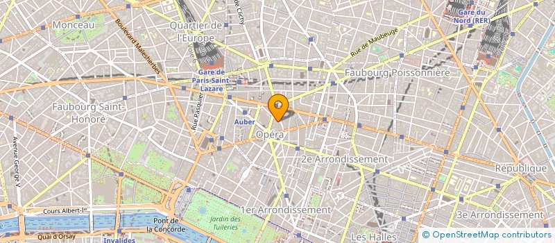 localisation de l'entreprise INTOURFRANCE  PARIS