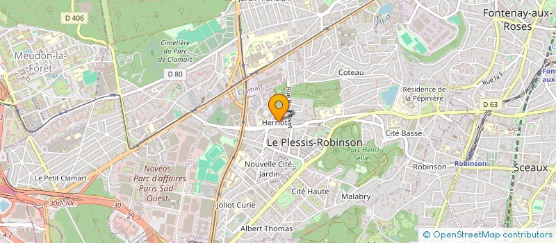 localisation de l'entreprise INTPROC CONSULTING à LE PLESSIS-ROBINSON