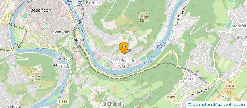 localisation de l'entreprise INTRA MUROS à BESANCON