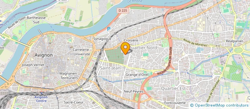 localisation de l'entreprise INTRA MUROS PRODUCTIONS  AVIGNON