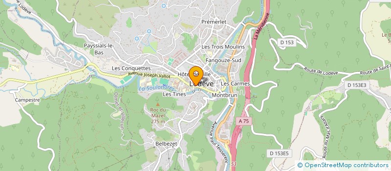 localisation de l'entreprise INTRA MUROS RENOV  LODEVE