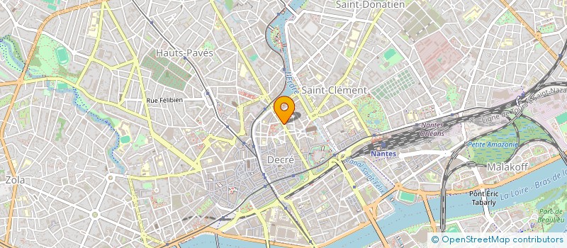 localisation de l'entreprise INTRA PROJECT à NANTES
