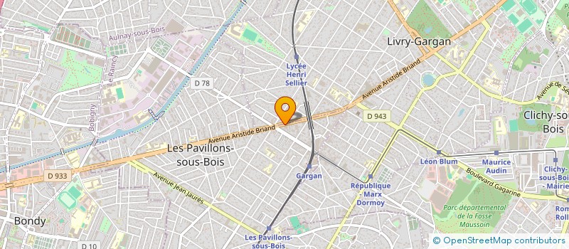 localisation de l'entreprise INTRACOM  LES PAVILLONS-SOUS-BOIS