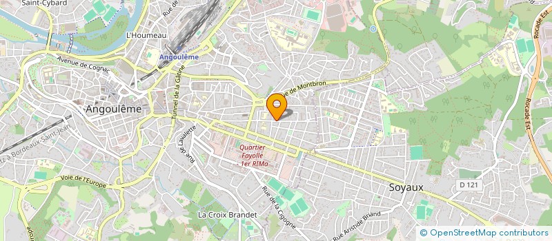 localisation de l'entreprise INTRAPAP à ANGOULEME