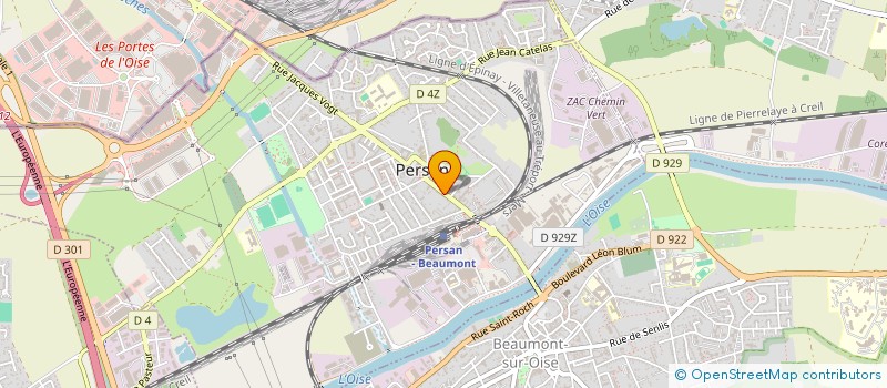 localisation de l'entreprise INTRATECH  PERSAN