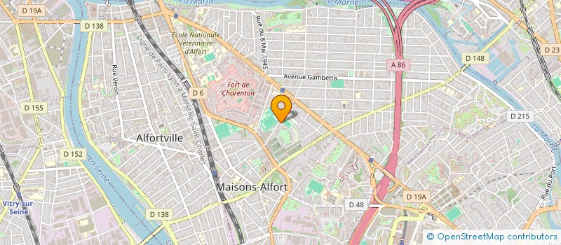 localisation de l'entreprise INTRAVISION à MAISONS-ALFORT