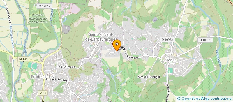 localisation de l'entreprise INTRAX à ASSAS