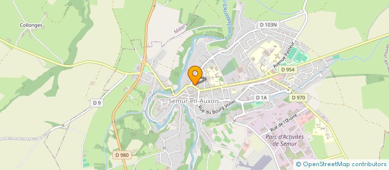 localisation de l'entreprise INTRIGANTS  SEMUR-EN-AUXOIS