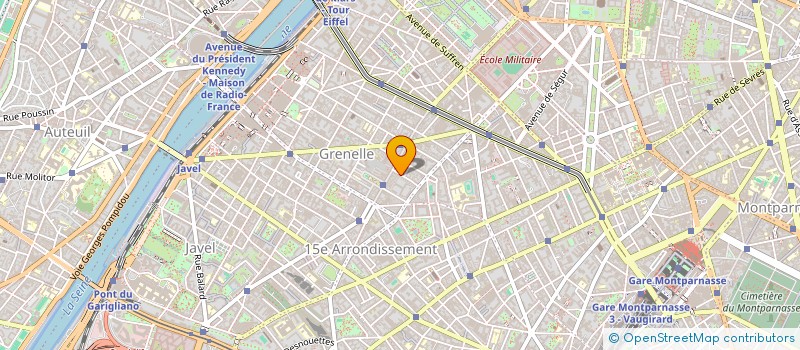 localisation de l'entreprise INTRO  PARIS