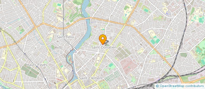 localisation de l'entreprise INTRO SECURITE PRIVEE à NANTES