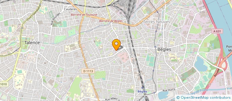 localisation de l'entreprise INTUISYS à BEGLES