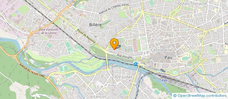 localisation de l'entreprise INTUITEETH à PAU