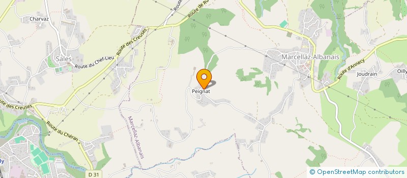 localisation de l'entreprise INTUITIO  MARCELLAZ-ALBANAIS