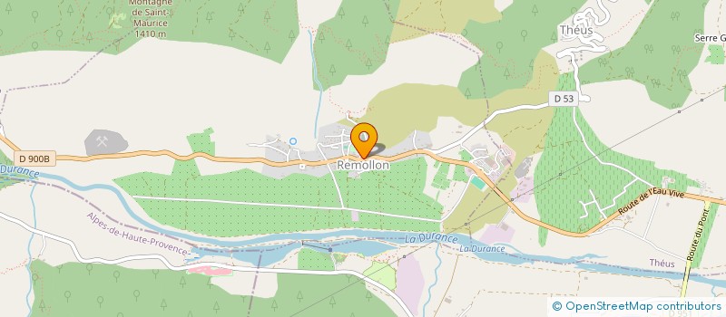localisation de l'entreprise INTUITION à ROUSSET