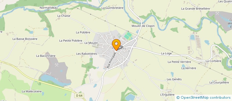 localisation de l'entreprise INTUITION à SEVREMOINE