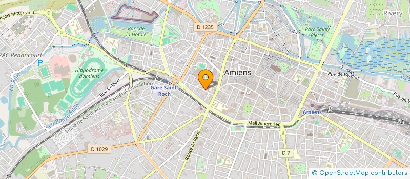 localisation de l'entreprise INTUITION ACTIVE à AMIENS