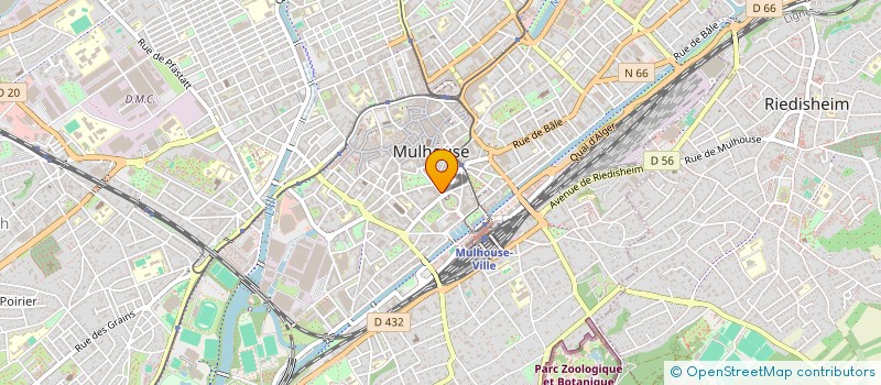 localisation de l'entreprise INTUITION CAPITAL  MULHOUSE