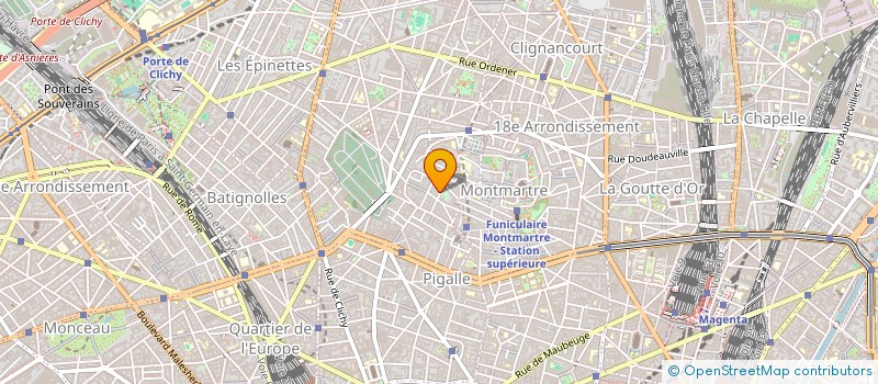 localisation de l'entreprise INTUITION LAB  PARIS