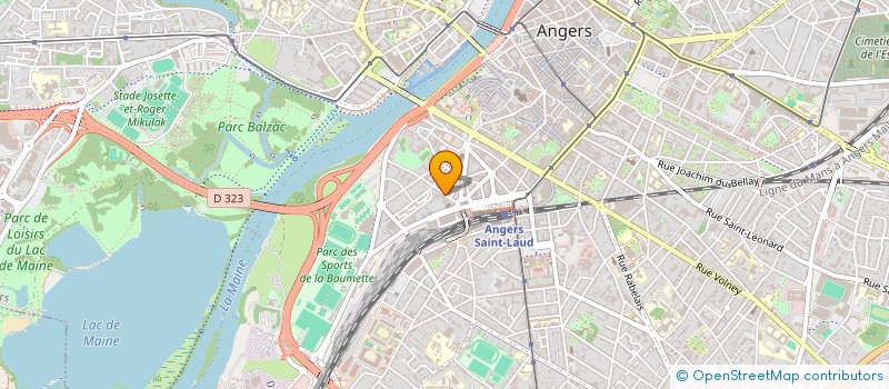 localisation de l'entreprise INTUITION NUTRITION  ANGERS