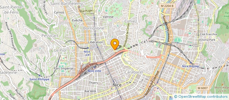 localisation de l'entreprise INTUITION RECRUTEMENT  NICE