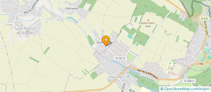 localisation de l'entreprise INTUITIONS CONCEPT à SAINT-MARTIN-DE-NIGELLES