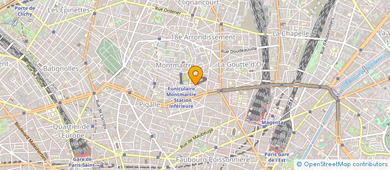 localisation de l'entreprise INTUITIONS STUDIO  PARIS