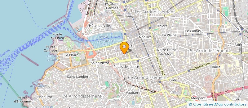 localisation de l'entreprise INTUITIVARTS à MARSEILLE
