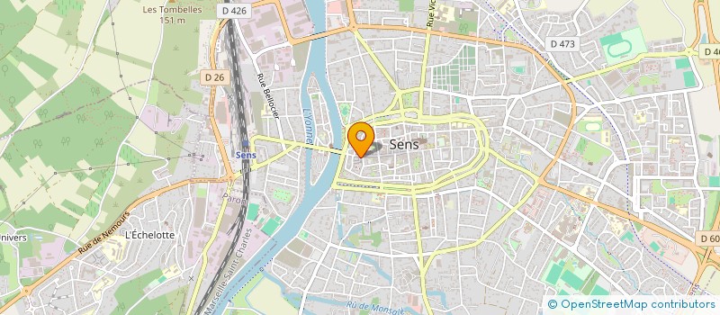localisation de l'entreprise INTUITIVE  SENS