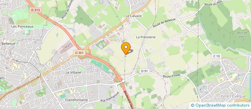 localisation de l'entreprise INTUITIVE  LA CHAPELLE-SAINT-AUBIN