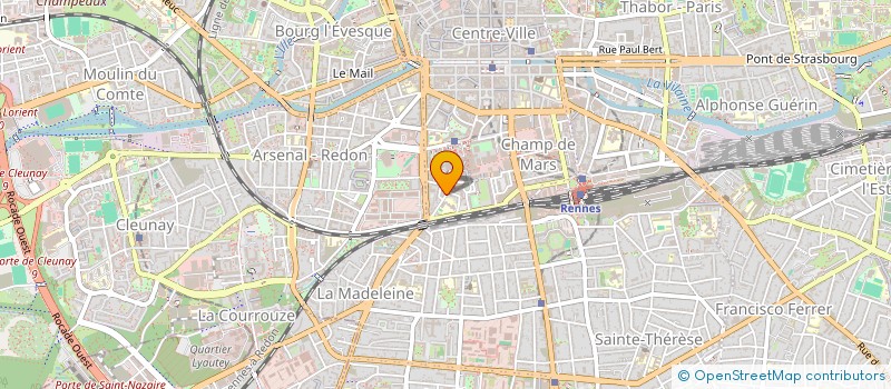 localisation de l'entreprise INTUITIVE BUSINESS CONCEPT  RENNES
