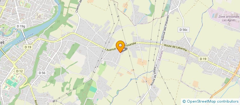 localisation de l'entreprise INTUITIVE EVIDENCE  MURET