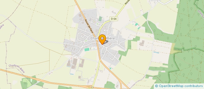 localisation de l'entreprise INTUITIVE IMMOBILIER GESTION  CHAILLY-EN-BIERE