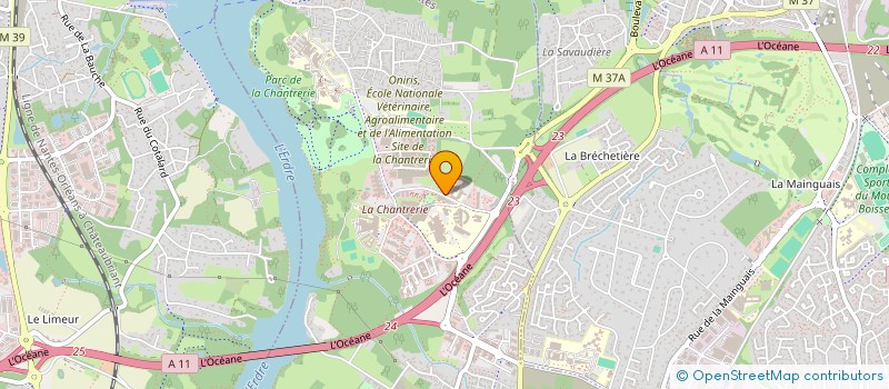 localisation de l'entreprise INTUITIVE ROBOTS à NANTES