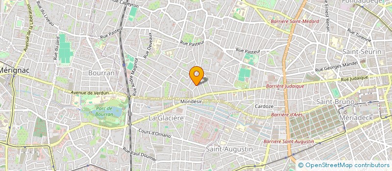 localisation de l'entreprise INUENDO  BORDEAUX