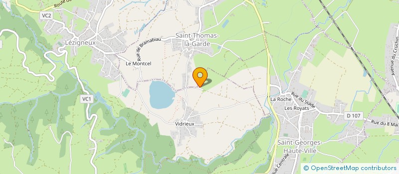 localisation de l'entreprise INUIT EVASION MUSHING CLUB FOREZIEN  LEZIGNEUX