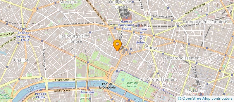 localisation de l'entreprise INUMED  PARIS