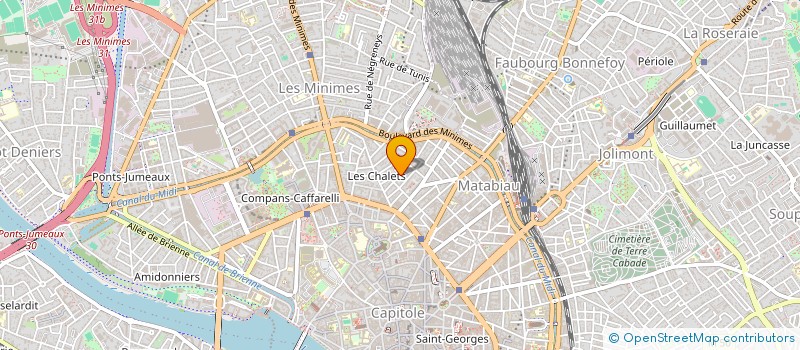 localisation de l'entreprise INUMERICA à TOULOUSE