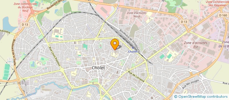 localisation de l'entreprise INUTIL à CHOLET