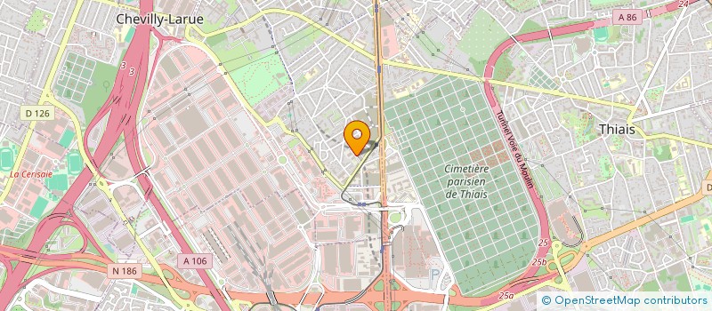 localisation de l'entreprise INV LAM CHEVILLY LA RUE  CHEVILLY-LARUE