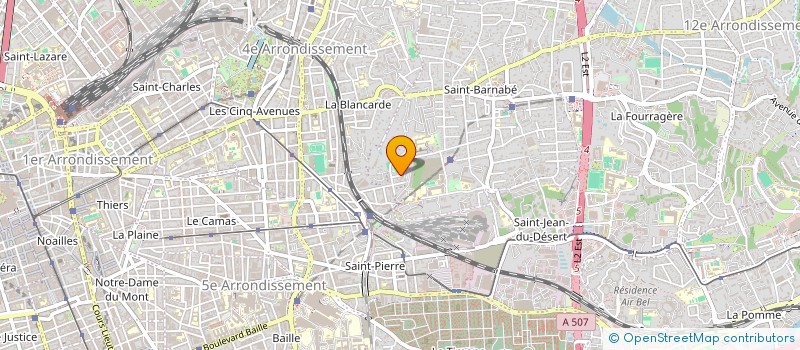 localisation de l'entreprise INV-PRO à MARSEILLE
