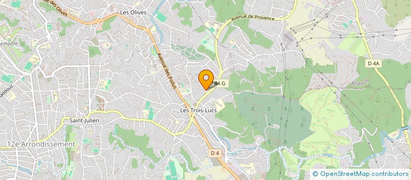 localisation de l'entreprise INVADC à MARSEILLE