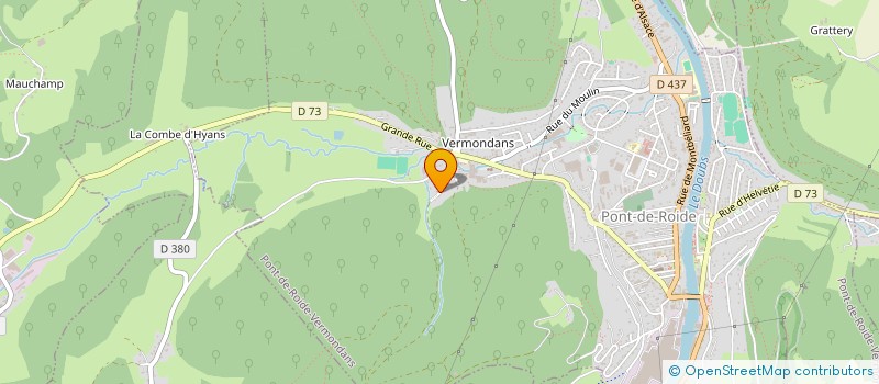 localisation de l'entreprise INVADERS PROJECT  PONT-DE-ROIDE-VERMONDANS