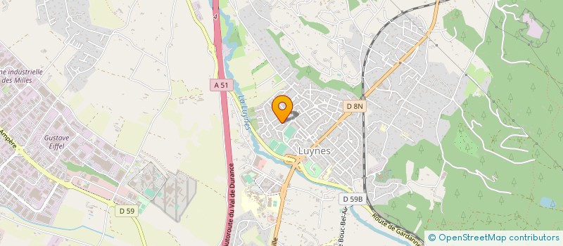 localisation de l'entreprise INVAMURS à AIX-EN-PROVENCE