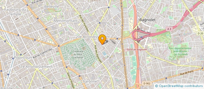 localisation de l'entreprise INVARIANCE NOIRE  PARIS