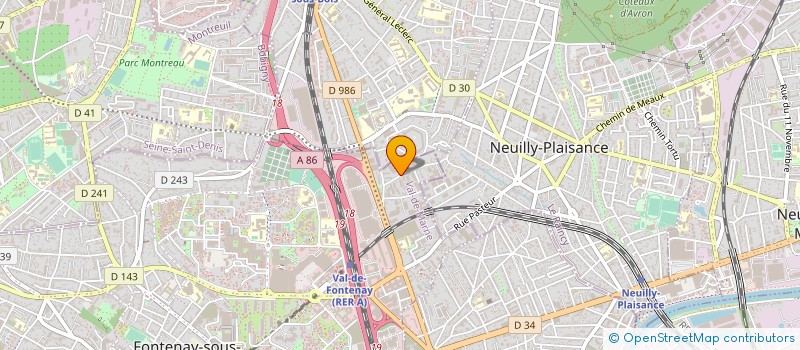 localisation de l'entreprise INVASSIST PLUS à FONTENAY-SOUS-BOIS