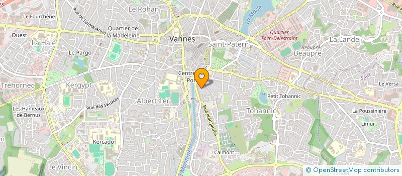 localisation de l'entreprise INVECO à VANNES
