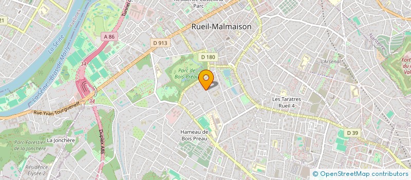localisation de l'entreprise INVEGENDO à RUEIL-MALMAISON