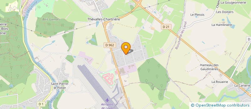 localisation de l'entreprise INVEGES à LAVAL